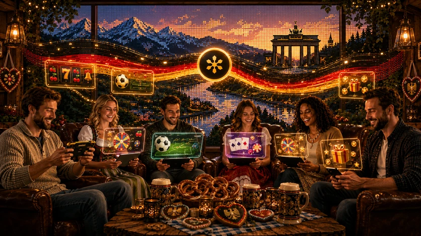 Surreale Bonuswelt mit Slots Sportwetten und Gratisaktionen in Deutschland mit ColdBet Logo